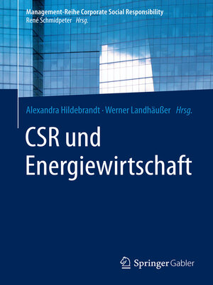 cover image of CSR und Energiewirtschaft